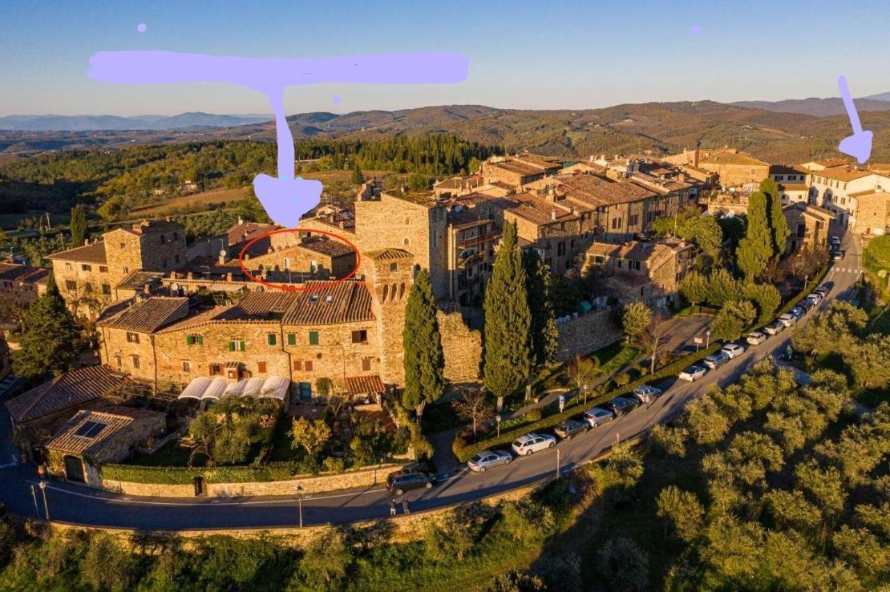 Dolce Cuore Luxe Apartment Chianti Florence Male Romantyczne Mieszkanie San Donato in Poggio Εξωτερικό φωτογραφία